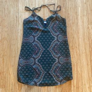 Small Green dress with cross straps